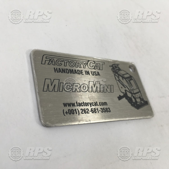 FactoryCat/Tomcat 164-2345, Keychain, Micro Mini, Factorycat