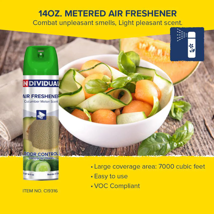 Air Freshener | Cucumber Melon, 14 oz, 12 per case, VOC Compliant