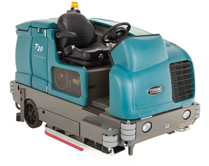 Refurbished Tennant T20 | 40" Ride-On Propane Sweeper-Scrubber