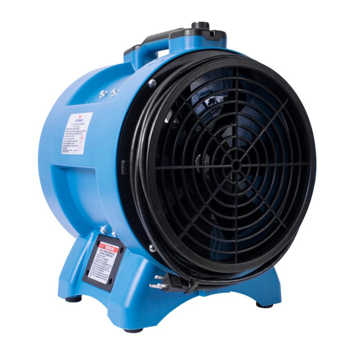 XPOWER X-12, Air Mover, Ventilator Fan, 1/2 HP, 2,600 CFM, 26.5lbs, 2.5A