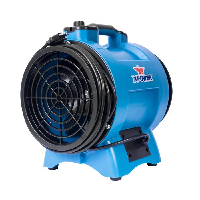 XPOWER X-12, Air Mover, Ventilator Fan, 1/2 HP, 2,600 CFM, 26.5lbs, 2.5A