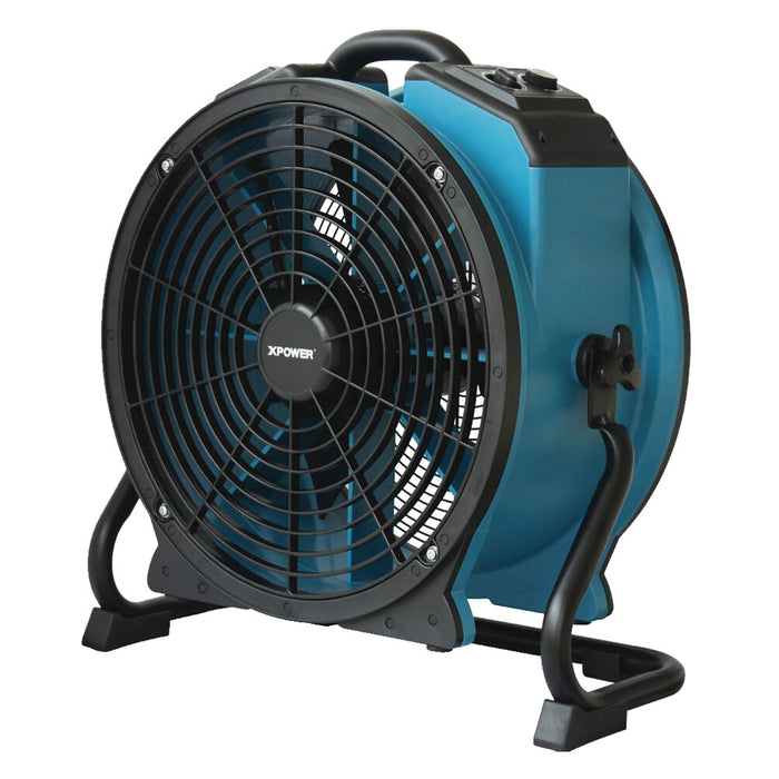 XPOWER X-47ATR, Air Mover, Axial Fan, 1/3 HP, 3600 CFM, Dasiy Chain, Timer, 2.8 AMPs, 28lbs