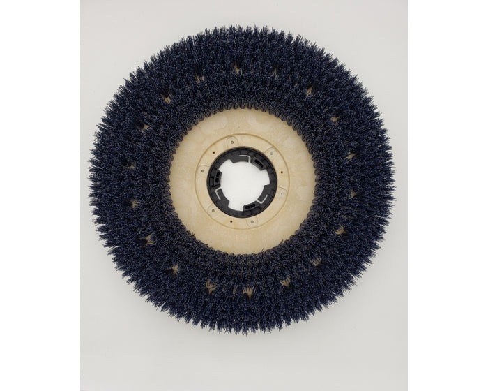 Universal Brush, Floor Buffer, 16", Medium Grit, 180 Grit, Blue, NP9200 Clutch Plate, PFMG16