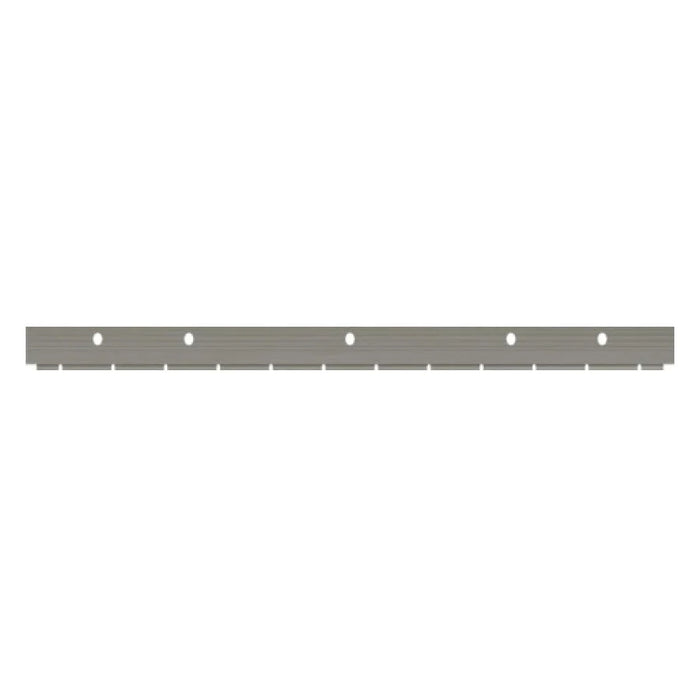 Tornado® #48403060 Slotted Front Squeegee Blade - Gray Poly